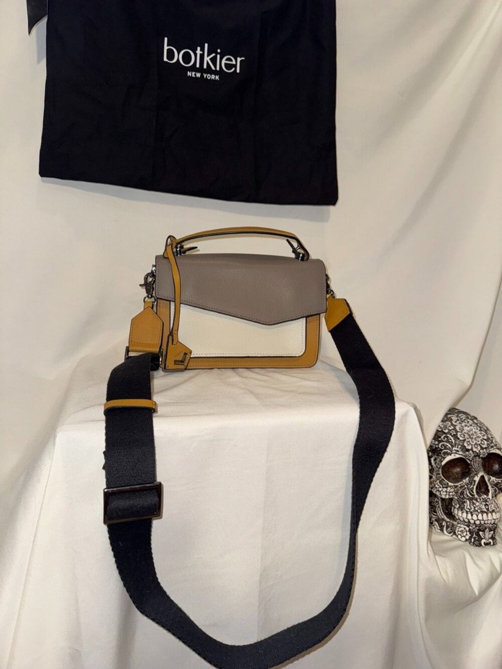 Botkier Cobble Hill Medium Leather Crossbody